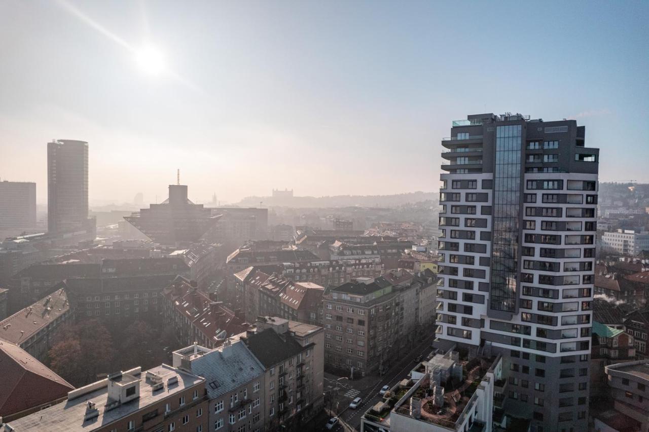 Apartmán Lam Anthracite W Ac & Balcony Bratislava Exteriér fotografie
