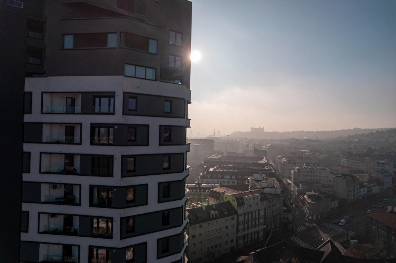 Apartmán Lam Anthracite W Ac & Balcony Bratislava Exteriér fotografie